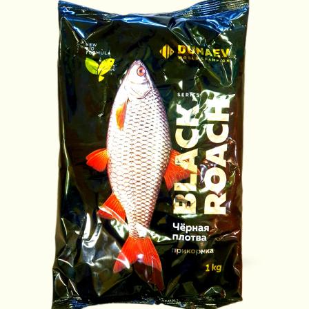 Прикормка Чёрная Плотва Дунаев BLACK ROACH Из Я Поймал