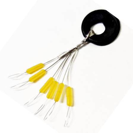 Стопор для поплавка вытянутый жёлтый р-р L, упа Из Я Поймал