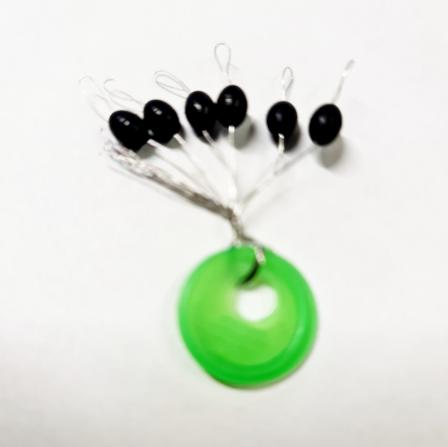 Стопор для поплавка XL чёрный, упаковка 6 шт Из Я Поймал